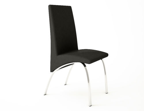 καρέκλα natasa-black-1