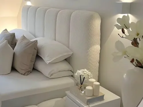 Διπλό Ντυμένο Κρεβάτι QUEEN 4