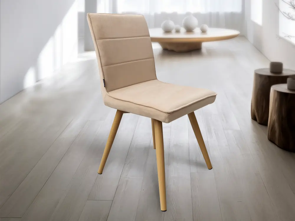 Καρέκλα KAREN με ύφασμα βελούδο