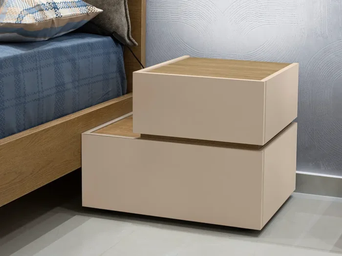 Κομοδίνο GRANDE Cream Beige