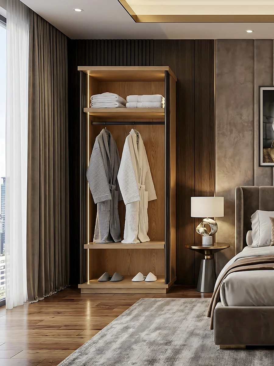 Wardrobe Elegance Wardrobe Elegance in a hotel room